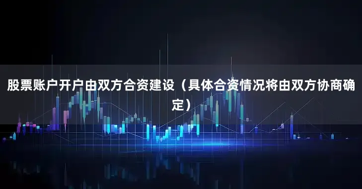 股票账户开户由双方合资建设（具体合资情况将由双方协商确定）