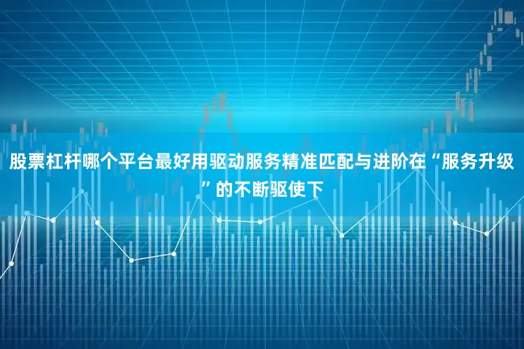 股票杠杆哪个平台最好用驱动服务精准匹配与进阶在“服务升级”的不断驱使下