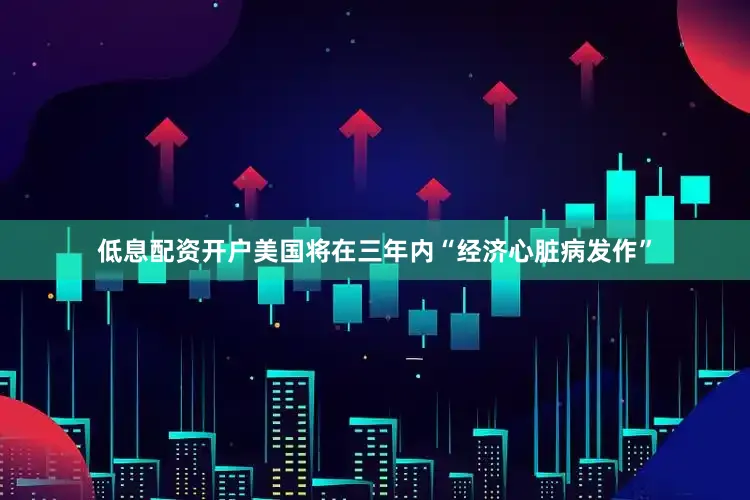 低息配资开户美国将在三年内“经济心脏病发作”