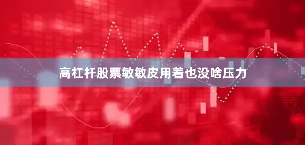 高杠杆股票敏敏皮用着也没啥压力